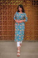 Aarzo Blossom Cotton Kurti