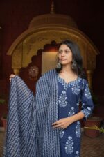 Padmini ‑ Indigo Grace Ensemble