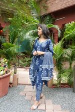 Padmini ‑ Indigo Grace Ensemble