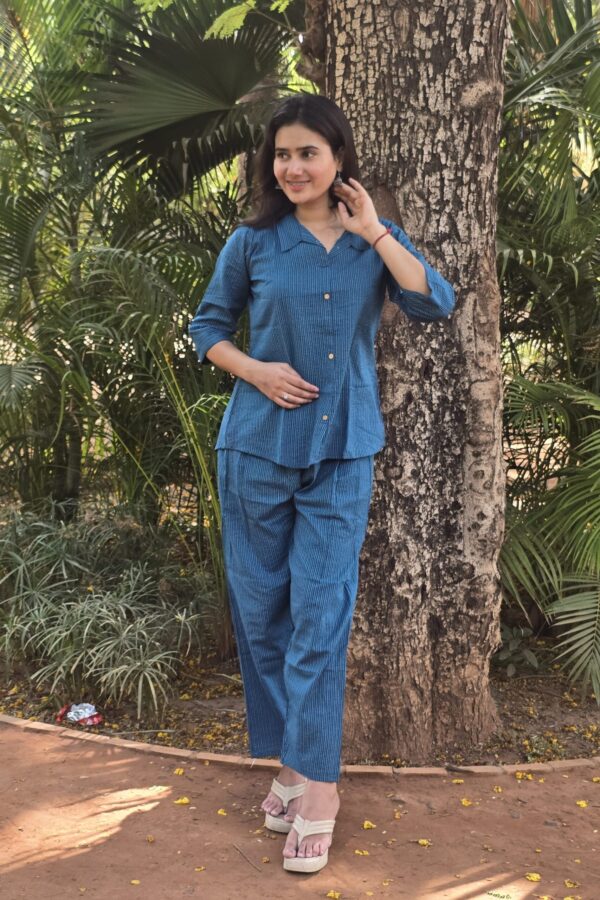 Azure Ease Cord Set - Teal Blue