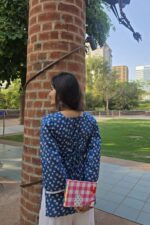 Indigo Charm Corset Kurti