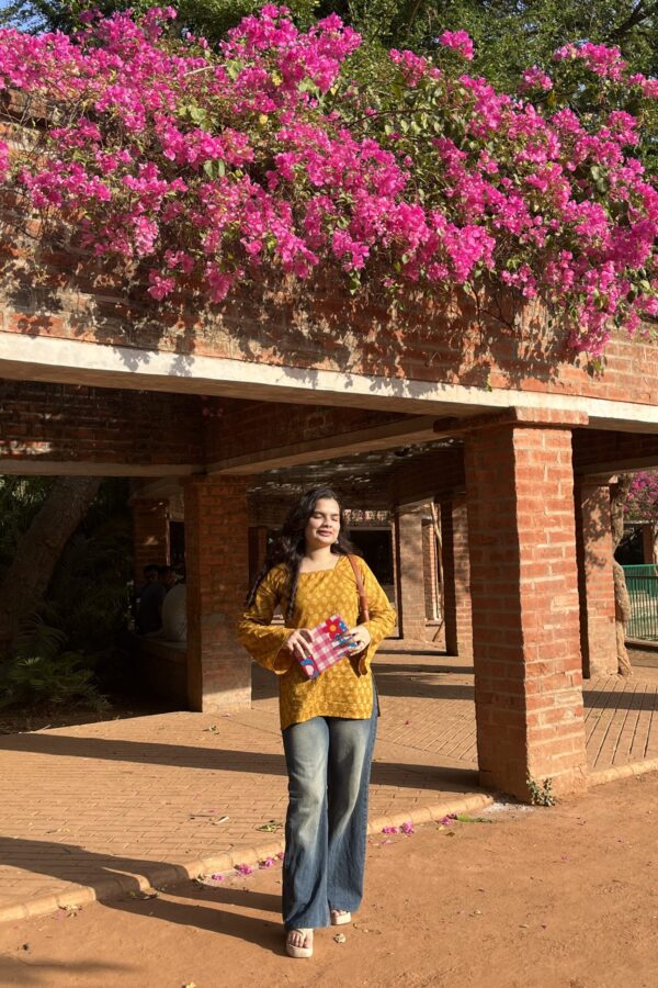 Mustard Glow Corset Kurti