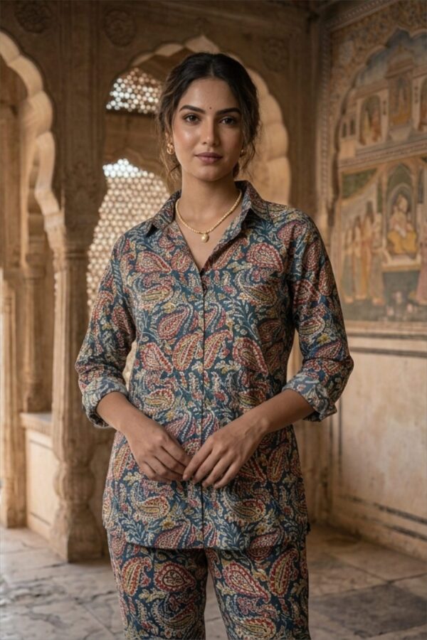 All - Over Paisley Print