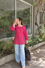 Ruby Bloom Corset Kurti