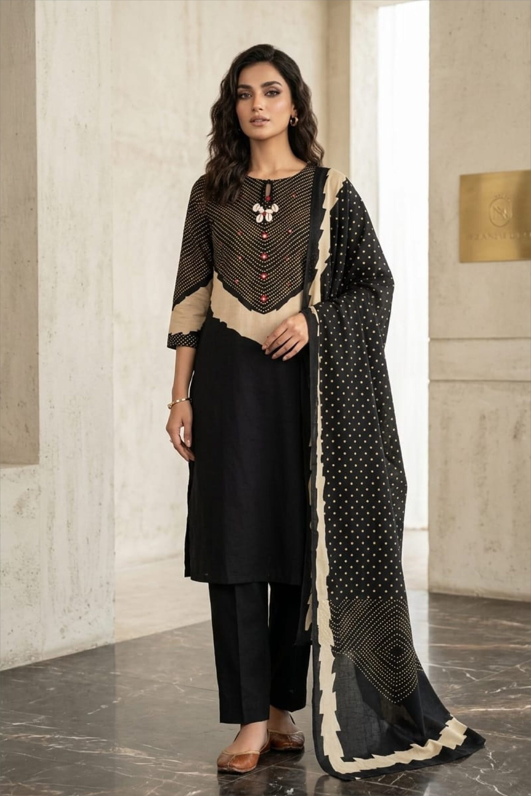 Women's Printed Kurta Pant Dupatta Set